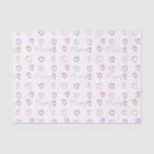 Papier Mousseline Maman aux coeurs (Recto)