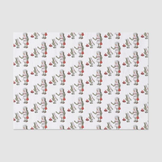 Papier Mousseline Maman est un robot (Recto)