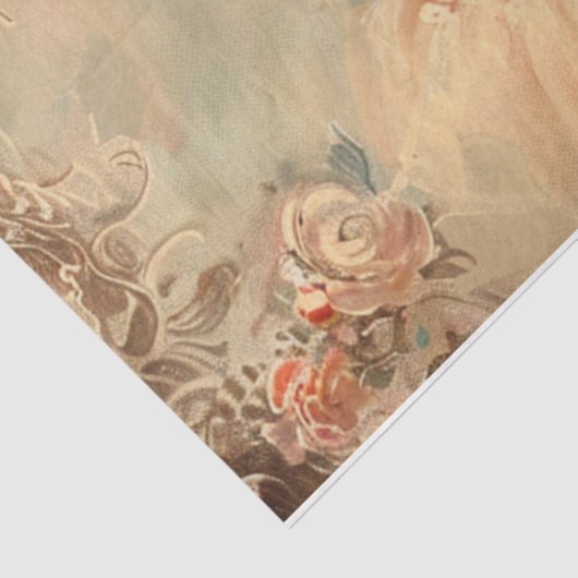 Papier Mousseline Maman et moi (Détail)