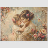 Papier Mousseline Maman et moi (Recto)