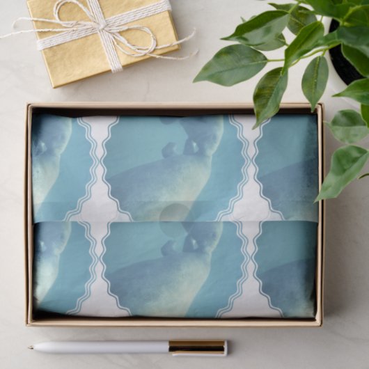 Papier Mousseline manatee-9 (Cadeau)