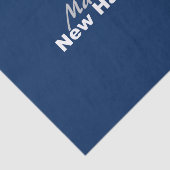 Papier Mousseline Manchester, New Hampshire Tissue Paper (Détail)