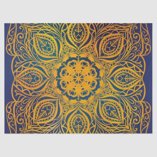 Papier Mousseline Mandala (Recto)