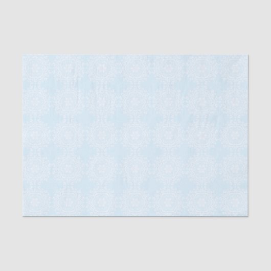 Papier Mousseline Mandala arctique (Recto)