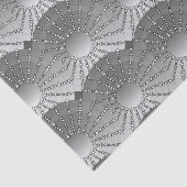 Papier Mousseline Mandala avec des étoiles - gradient de satin de (Détail)