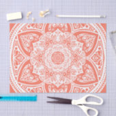 Papier Mousseline Mandala de papaye (Artisanat)