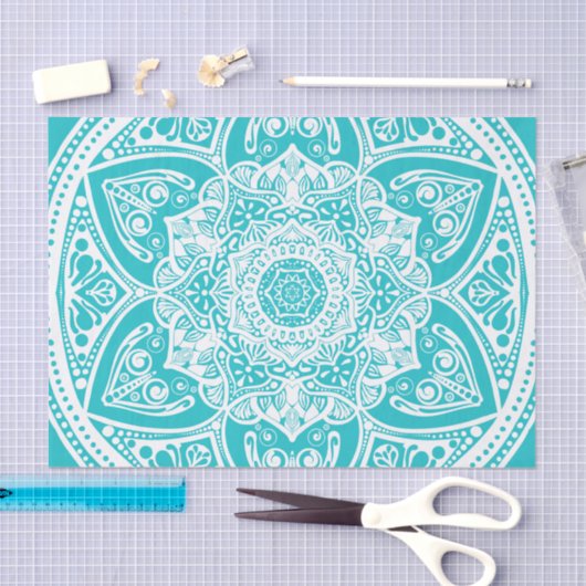 Papier Mousseline Mandala d'Oceana (Artisanat)
