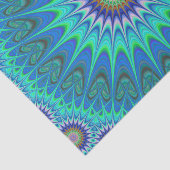 Papier Mousseline Mandala frais (Détail)