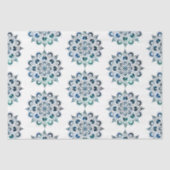 Papier Mousseline Mandala Series Design 14 (Recto)