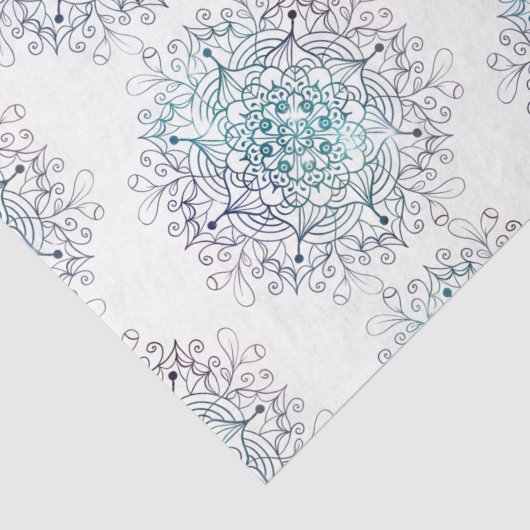 Papier Mousseline Mandala Series Design 16 (Détail)