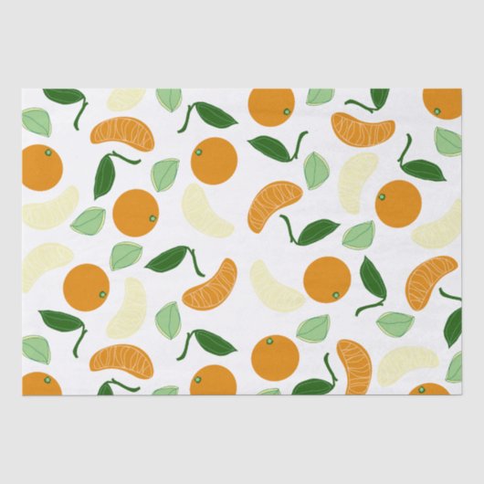 Papier Mousseline Mandarin (Recto)