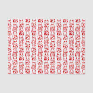 Papier Mousseline Maneki Neko