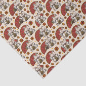 Papier Mousseline Maneki Neko Chat (Détail)