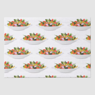 Papier Mousseline Mangez plus de plantes frais motivation salade let