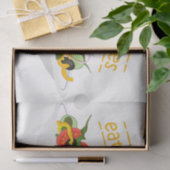 Papier Mousseline Mangez vos Légumes Citer salade fraîche mélange bo (Cadeau)