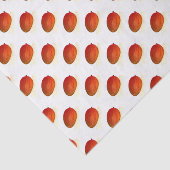 Papier Mousseline Mango fruit aquarelle chic Alimentation Motif trop (Détail)