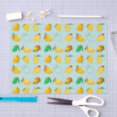 Papier Mousseline Mangue Fraîche (Artisanat)