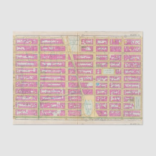 Papier Mousseline Manhattan, New York 12 (Recto)