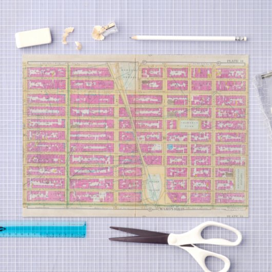 Papier Mousseline Manhattan, New York 12 (Artisanat)