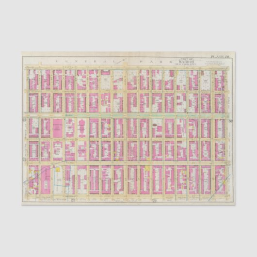 Papier Mousseline Manhattan, New York 3 (Recto)