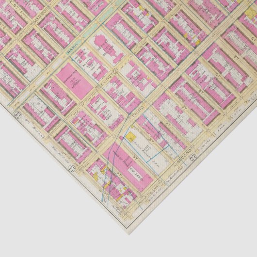 Papier Mousseline Manhattan, New York 3 (Détail)