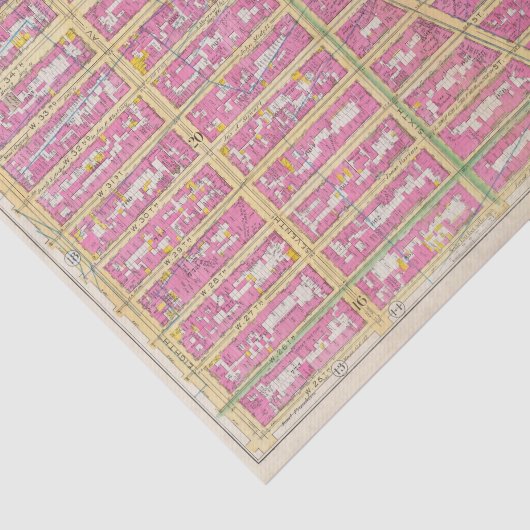 Papier Mousseline Manhatten, New York 7 (Détail)