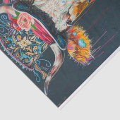 Papier Mousseline Mania de vache10 (Détail)