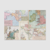 Papier Mousseline Maps and Ledgers (Recto)