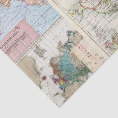 Papier Mousseline Maps and Ledgers (Détail)