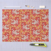 Papier Mousseline Marais Marigold Fleur sauvage Fleurs de tasse à be (Artisanat)