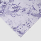Papier Mousseline Marbre Abstrait violet blanc (Détail)