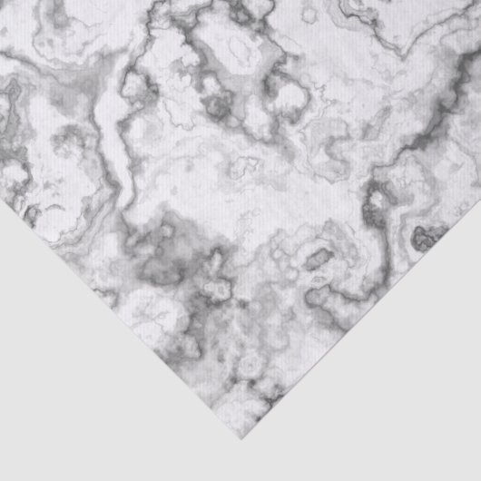 Papier Mousseline Marbre blanc (Détail)