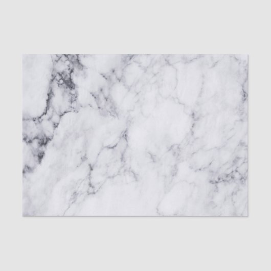 Papier Mousseline Marbre blanc Faux avec Motif gris (Recto)