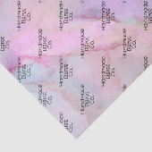 Papier Mousseline Marbre coloré rose doux (Détail)