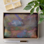 Papier Mousseline Marbre de chalcopyrite de minerai de paon (Cadeau)