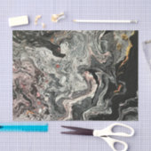 Papier Mousseline Marbre de fluide d'agate (Artisanat)