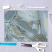 Papier Mousseline Marbre et cristal (Artisanat)