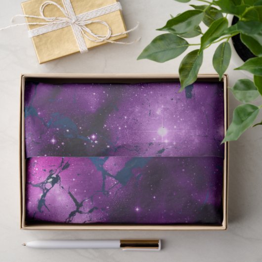 Papier Mousseline Marbre Galaxy Series Design 8 (Cadeau)