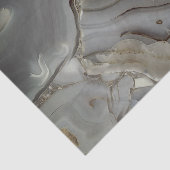 Papier Mousseline Marbre gris avec Veine or (Détail)