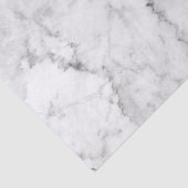 Papier Mousseline Marbre gris clair et blanc Faux (Détail)