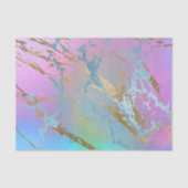 Papier Mousseline Marbre Millénaire | Ombré Pastel Arc-en-Ciel Ludiq (Recto)