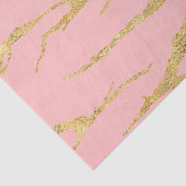 Papier Mousseline Marbre moderne avec faux or (Détail)