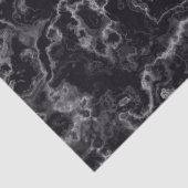 Papier Mousseline Marbre noir (Détail)