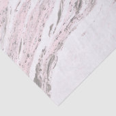 Papier Mousseline Marbre rose et gris (Détail)