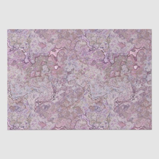 Papier Mousseline Marbre rose et pourpre (Recto)