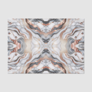 Papier Mousseline Marbre rose gold argenté et blanc féminin et glamo