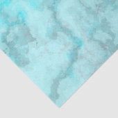 Papier Mousseline Marbre turquoise (Détail)