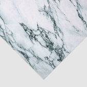 Papier Mousseline Marbre veiné turquoise foncé (Détail)