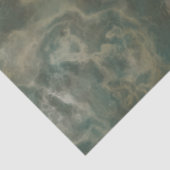 Papier Mousseline marbre vert abstrait (Détail)