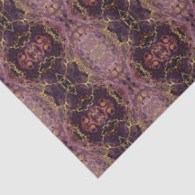 Marbre Violet Et Or 